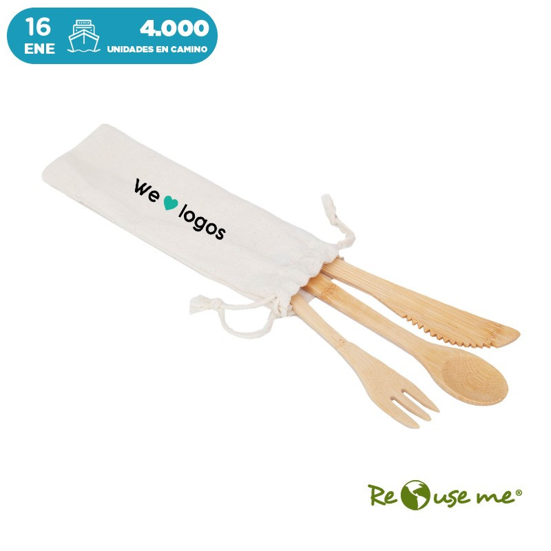 Set Cutlery Bamboo