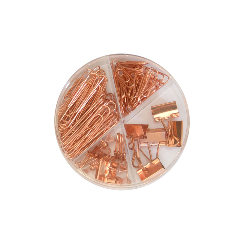 Set De Clips Y Sujeta Papeles Baham