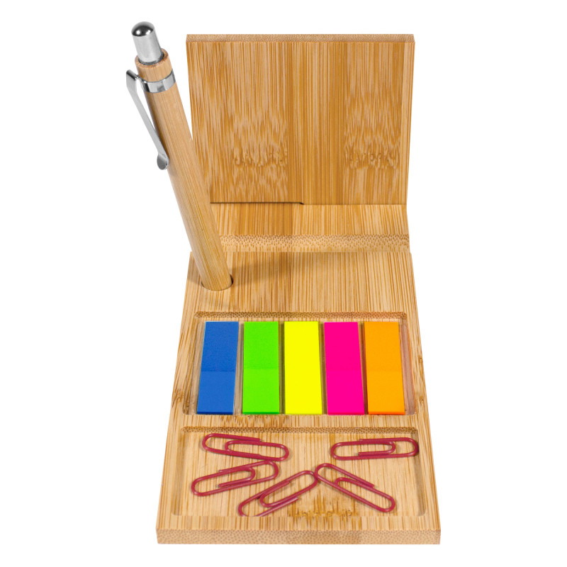 Organizador De Escritorio De Bambú Nagano Desk