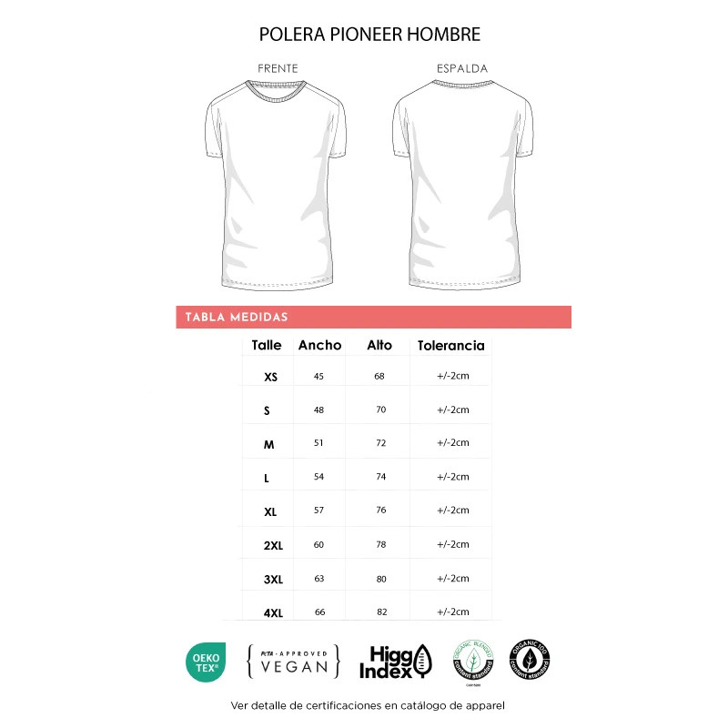 Polera Pioneer Hombre