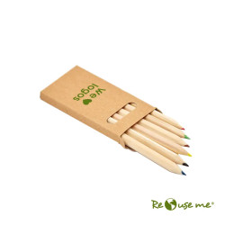 Set De Mini Lapices Grafito X 6