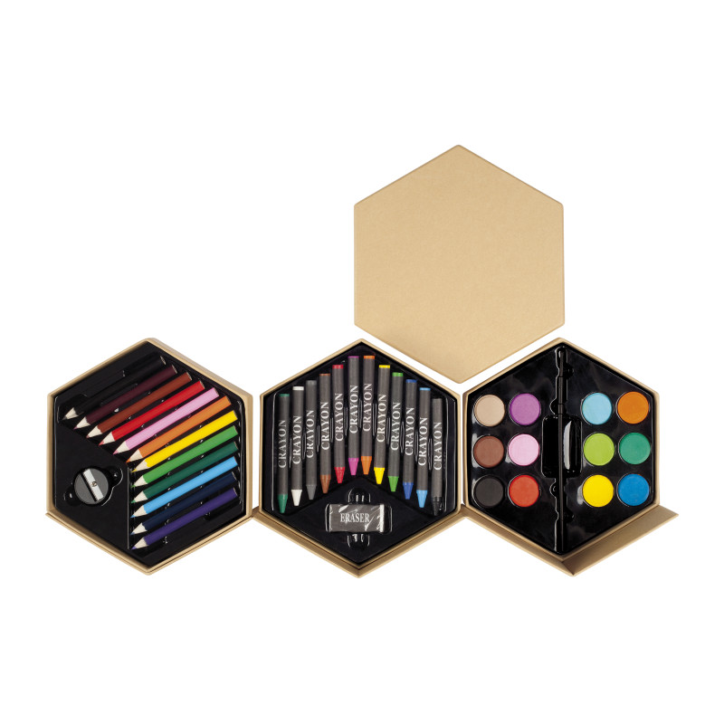 Set De Pinturas HexÁgono