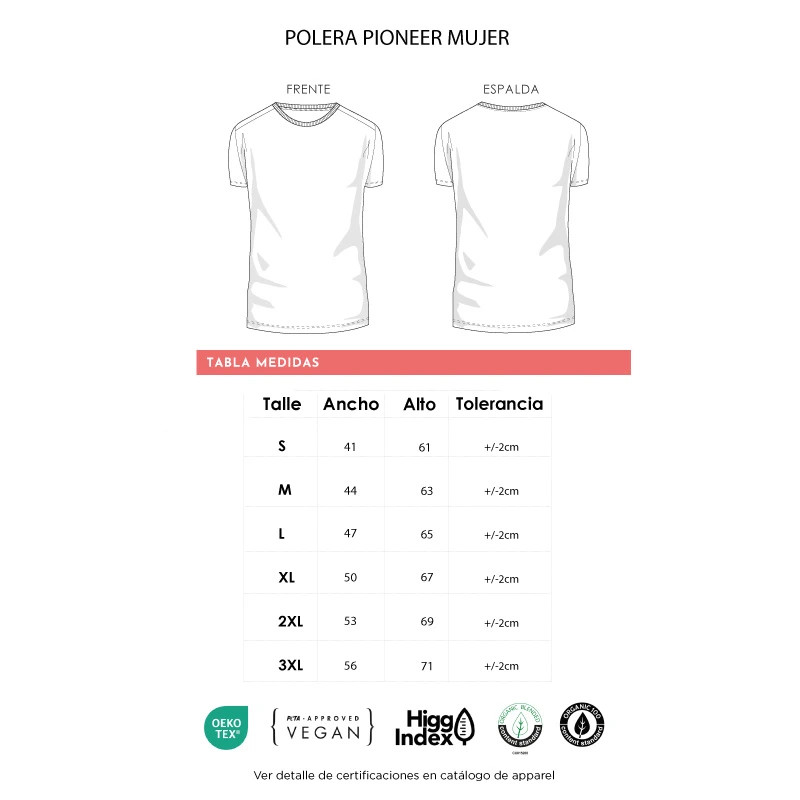 Polera Pioneer Mujer