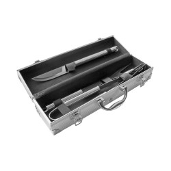 Set De Asado  Bbq Metal Box