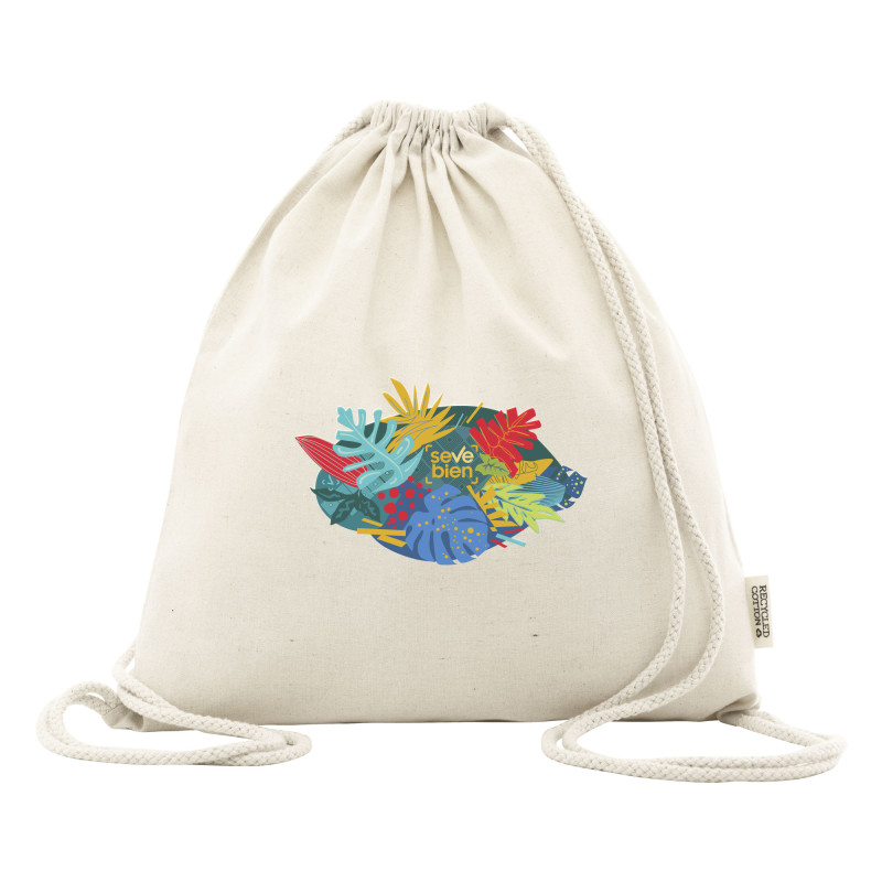 Bolsa Mochila De Algodón Chill