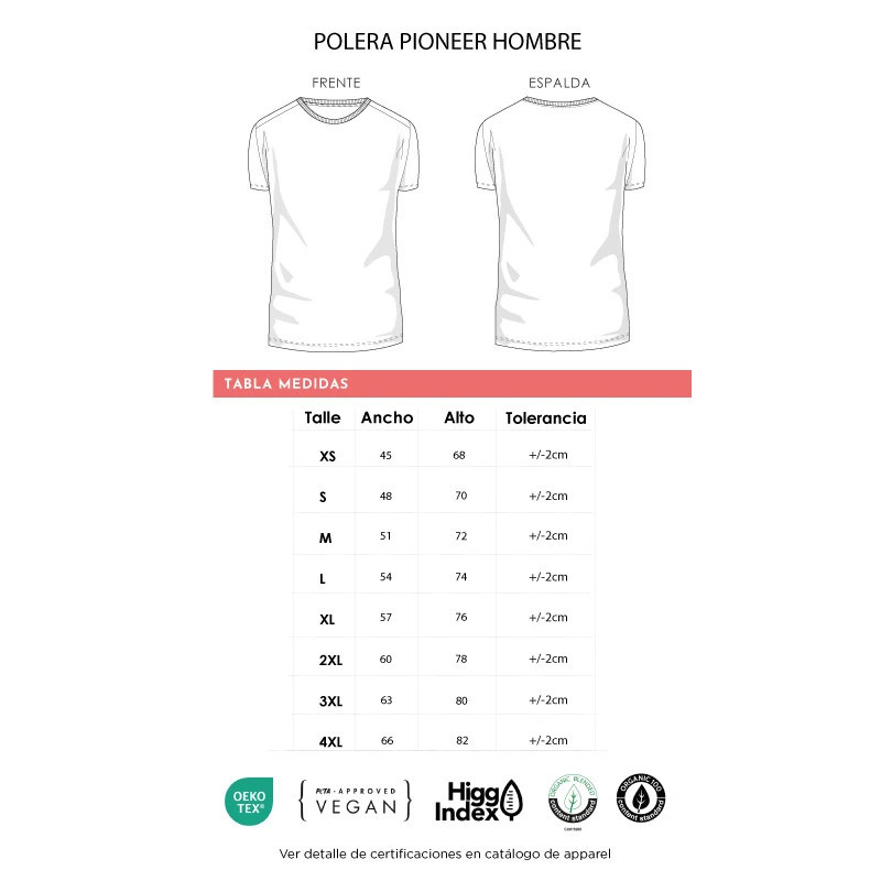Polera Pioneer Hombre||Categorías Polera Pioneer Hombre||Categorías