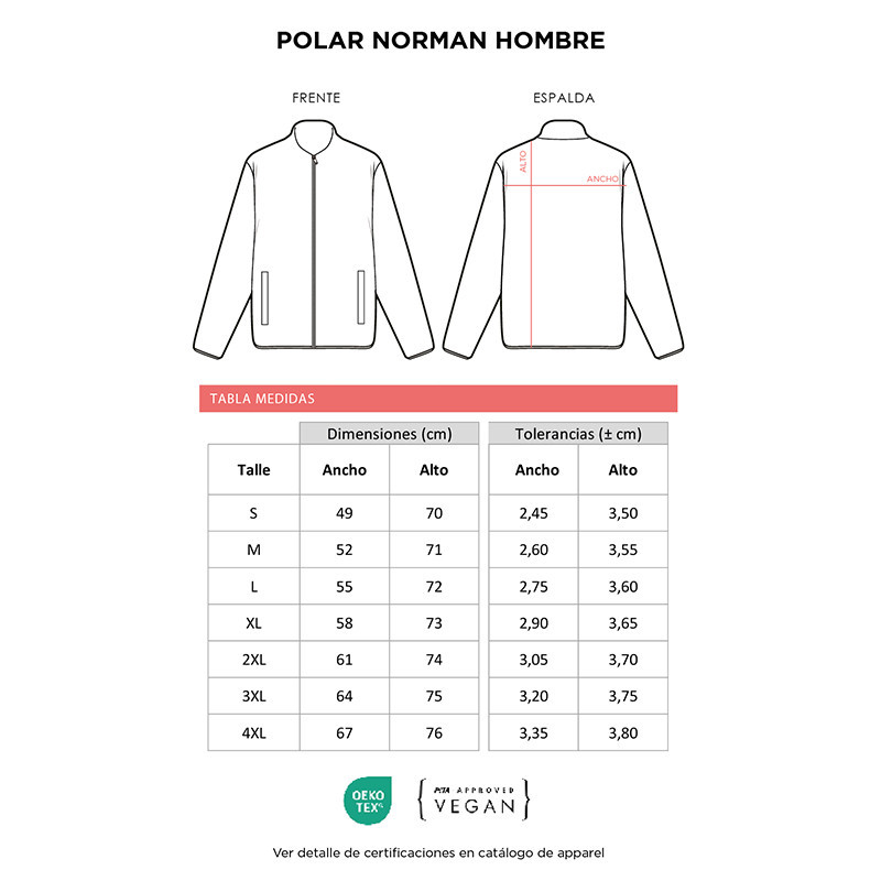 Polar Norman Hombre||Apparel - Abrigo Polar Norman Hombre||Apparel - Abrigo