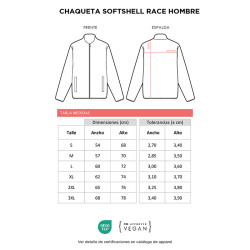 Chaqueta Softshell Race Hombre||Categorías Chaqueta Softshell Race Hombre||Categorías