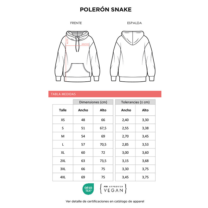Polerón Snake||Ropa Corporativa