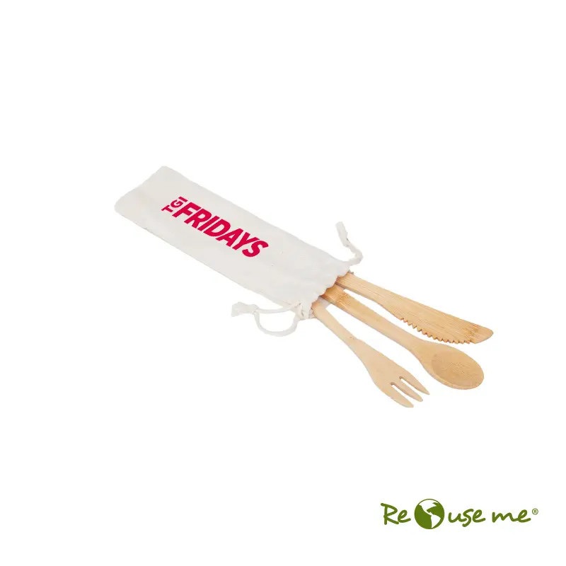 Set Cutlery Bamboo||Hogar y Tiempo Libre Set Cutlery Bamboo||Hogar y Tiempo Libre