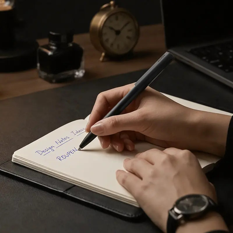 Boligrafo Fussen||Escritura
