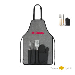 Set Bbq Delantal Grill||2026 Fiestas Patrias
