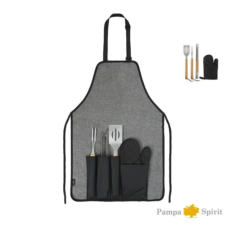 Set Bbq Delantal Grill||2026 Fiestas Patrias