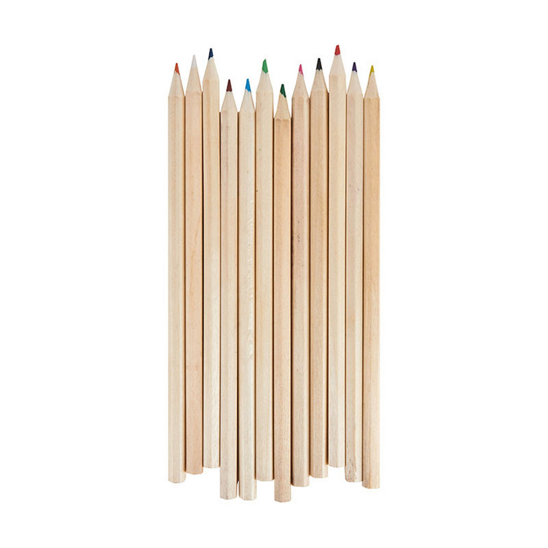 Set De Lapices Colores Eco 12 Tubo