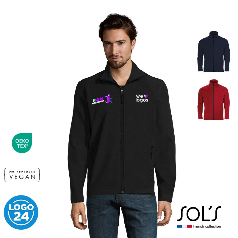 Chaqueta Softshell Race Hombre