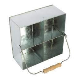 Imagen Alternativa Canasto Galvanizado con Mango 6
