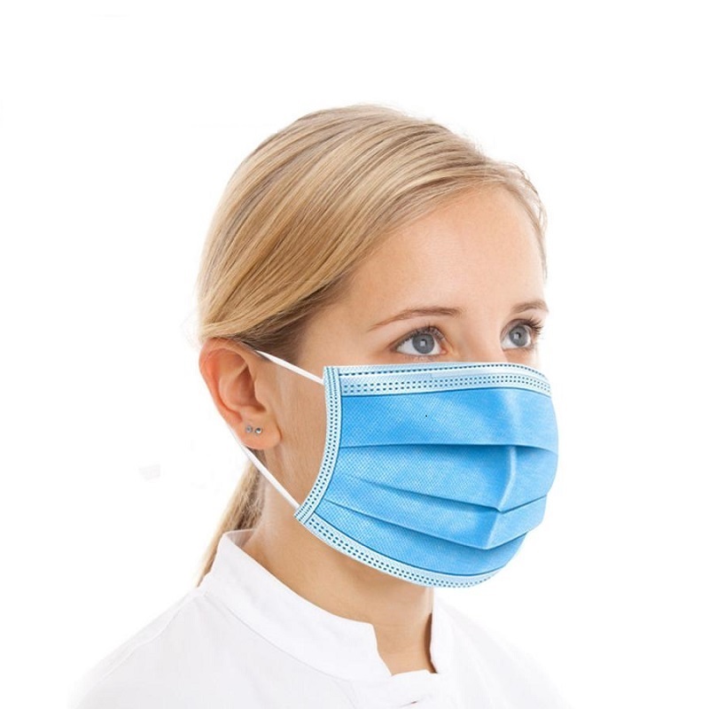 Caja de 50 Mascarillas de 3 Capas No-Médica / B.f.e. 95%