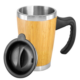 Imagen Alternativa Mug de Bamboo con Asa Plástica 400Cc 2