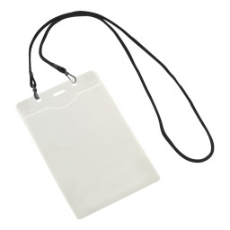 Imagen Alternativa Porta-Credencial con Colgador Negro 3