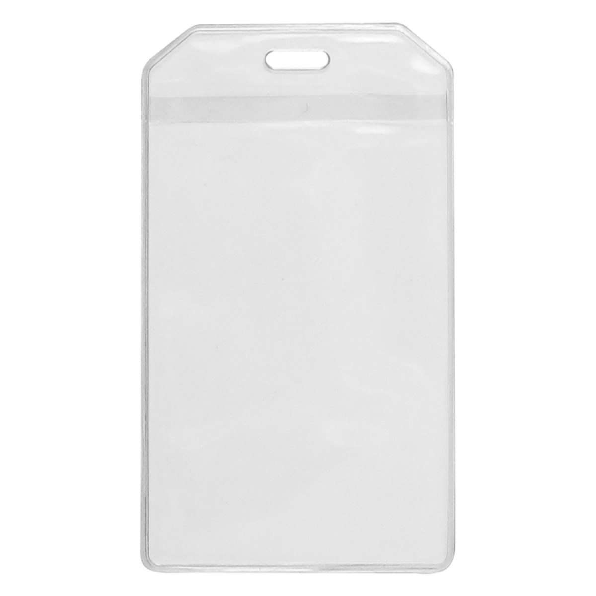 Porta-Credencial Pvc Clear