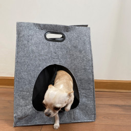 Imagen Alternativa Bolso de Fieltro Porta-Mascota 2