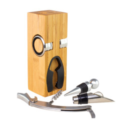 Imagen Alternativa Set de Vino Rectangular de Bamboo 5