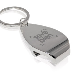 Imagen Alternativa Llavero Metálico con Abrebotellas 1