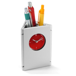 Imagen Alternativa Porta-Lápices con Reloj 7