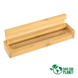 Imagen Alternativa Estuche Porta-Lápiz de Bamboo 1