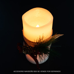 Imagen Alternativa Vela Led 15X7.3Cm 5