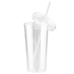 Imagen Alternativa Vaso Plástico Doble Pared Aislante 600Cc 2