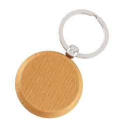 Imagen Alternativa Llavero Redondo de Madera 2