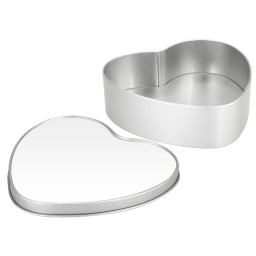 Imagen Alternativa Caja Metálica Corazón Sublimación 4