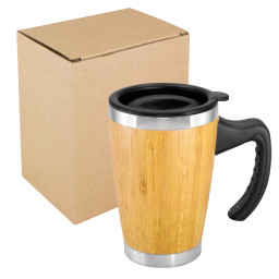 Imagen Alternativa Mug de Bamboo con Asa Plástica 400Cc 3