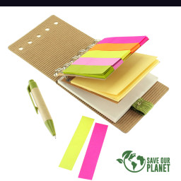 Imagen Alternativa Memo Set Ecológico con Bolígrafo 1