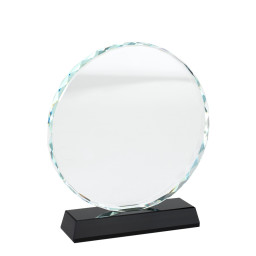 Imagen Alternativa Trofeo Galvano de Cristal Prisma 1