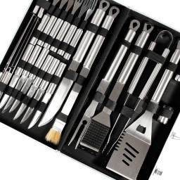 Imagen Alternativa Deluxe Bbq Set Metálico de 24 Piezas 5