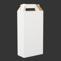 Imagen Alternativa Caja Autoarmable con Asas, para 2 Botellas de Vino 4