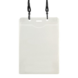 Imagen Alternativa Porta-Credencial con Colgador Negro 4