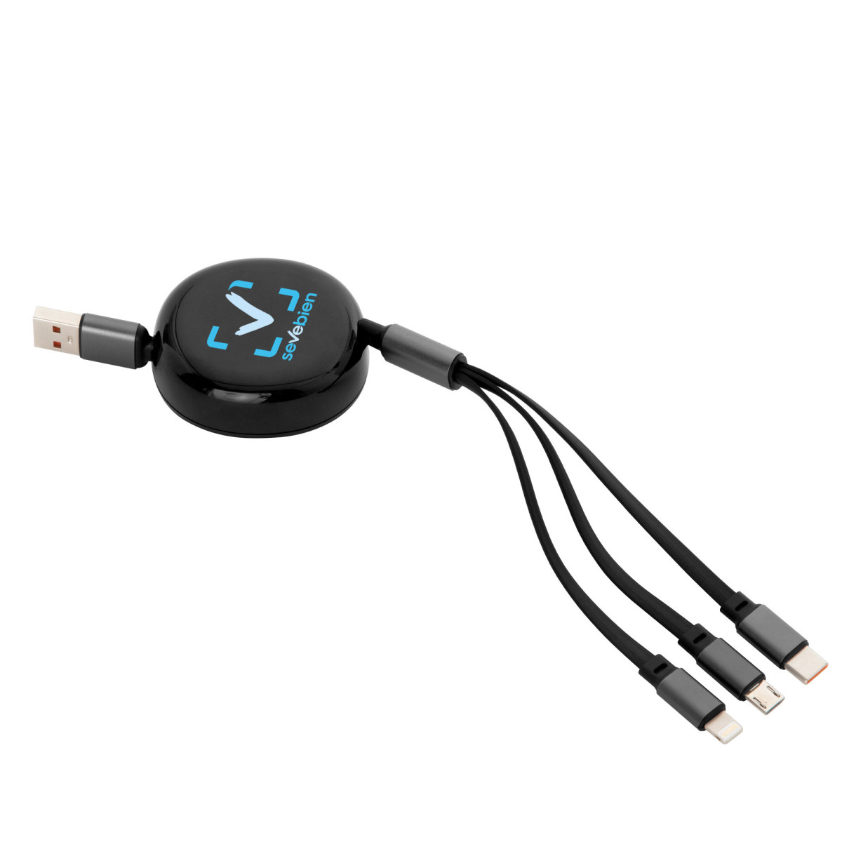 Cable Retráctil de Carga Jack