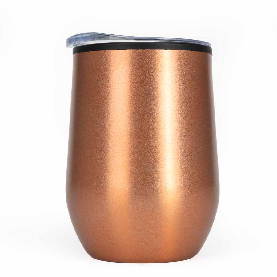 Mug Metálico Encobrizado 350Cc