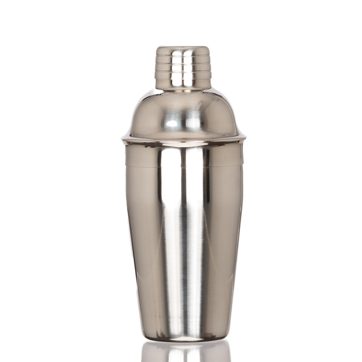 Coctelera Metálica Plateada Silver 500Cc