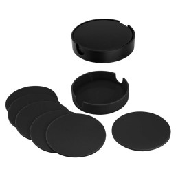 Imagen Alternativa Set de Posavasos Plásticos Redondos 7