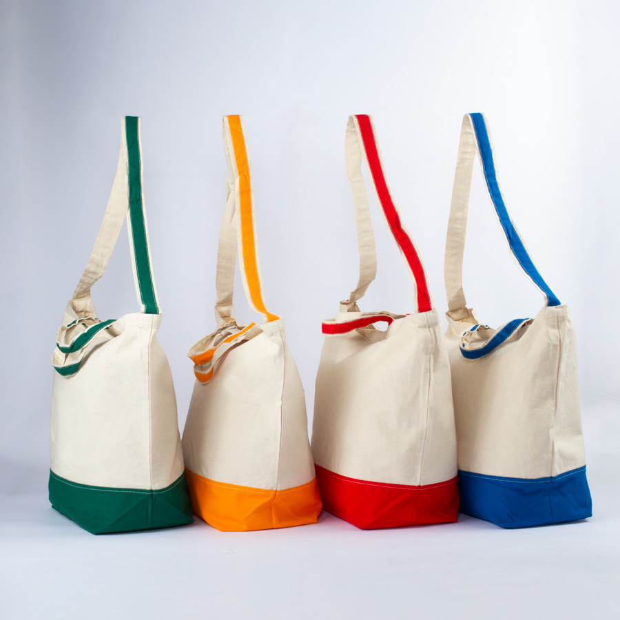 Bolsa Shopper Canvas Algodón 10 Onzas