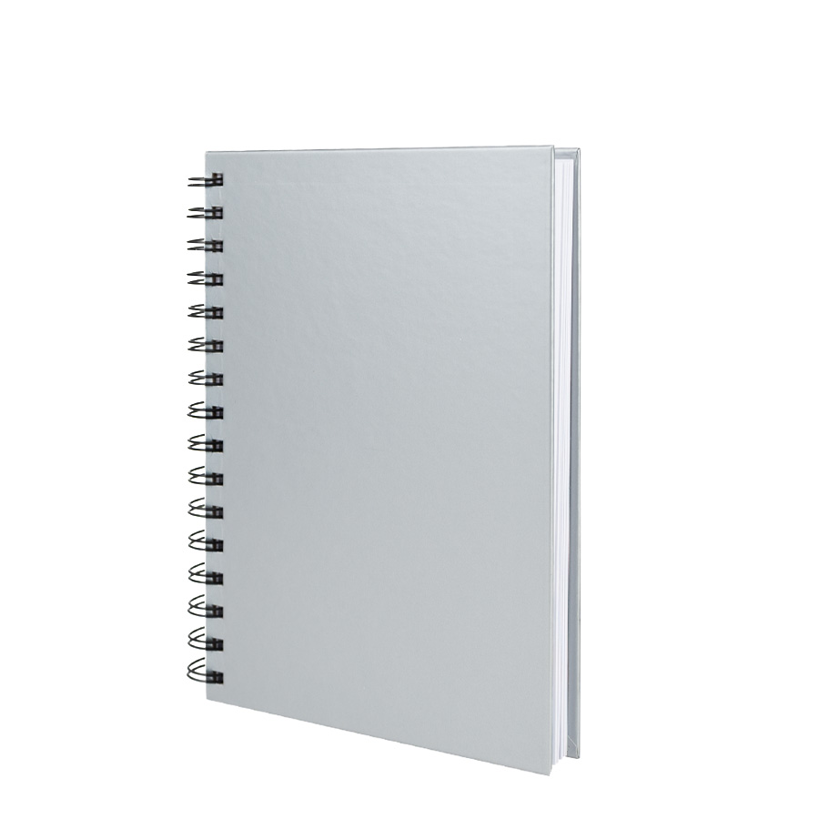 Cuaderno Matemáticas Tapa Dura Plateada.