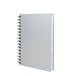 Imagen Alternativa Cuaderno Matemáticas Tapa Dura Plateada. 1