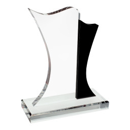 Imagen Alternativa Trofeo Galvano Cristal Bauhaus 6