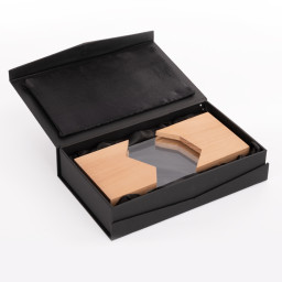 Imagen Alternativa Trofeo Galvano de Madera y Cristal Steven 3