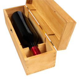 Imagen Alternativa Caja de Madera Natural para Vino 9