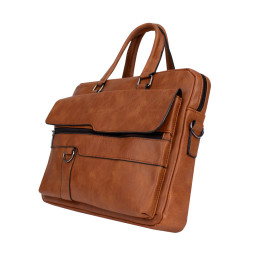 Imagen Alternativa Maletín Ejecutivo Porta-Notebook de Eco-Cuero Bronson 6.5L 6